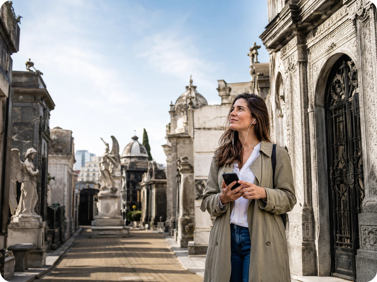 Recoleta Cemetery, stop by stop.